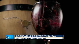 Moose on the loose and National drink wine day