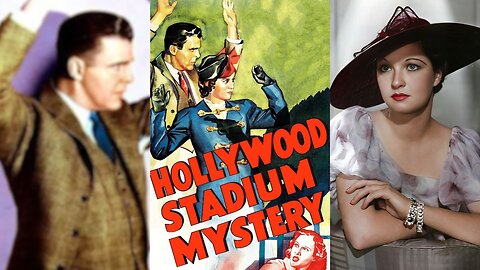 HOLLYWOOD STADIUM MYSTERY (1938) Neil Hamilton & Evelyn Venable | Mystery, Romance | B&W