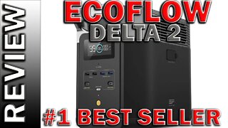 ECOFLOW DELTA 2 Portable Power Station 1800W Solar Generator 1024Wh LiFePO4 Battery Review