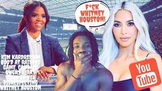 Kim Kardashian Boo'd At Raiders Game, Candace Owens Leaks Video of Her Disrespecting Whitney Houston