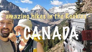 The most AMAZING Mountains and Lakes right here at the Canadian Rockies!! (EP 24 - World Tour)