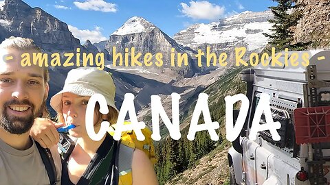 The most AMAZING Mountains and Lakes right here at the Canadian Rockies!! (EP 24 - World Tour)