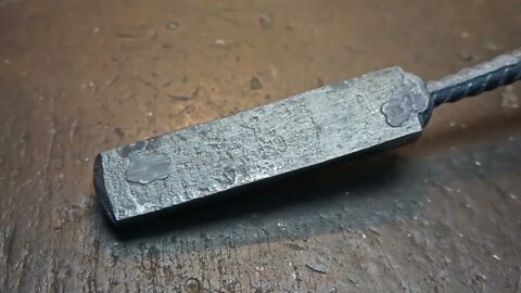 Meteorite Damascus steel.-5