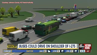 Transit buses could soon drive on I-275 shoulder