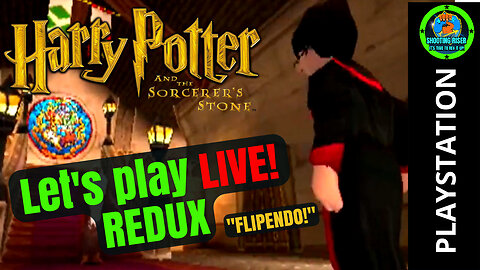 "YOUR A WIZARD HARRY" - Harry Potter 1 (PS1) Live - Redux #harrypotter #harrypottergames