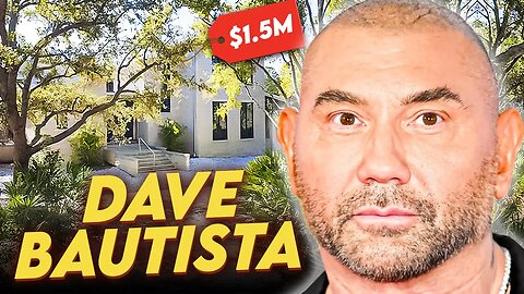 Dave Bautista | House Tour | $1.5 Million Tampa Mansion & More