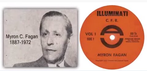 The plan laid out and those behind it: Recording from 1967Myron C Fagan The Illuminati and the CFR