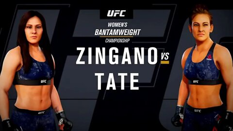 EA Sports UFC 3 Gameplay Miesha Tate vs Cat Zingano