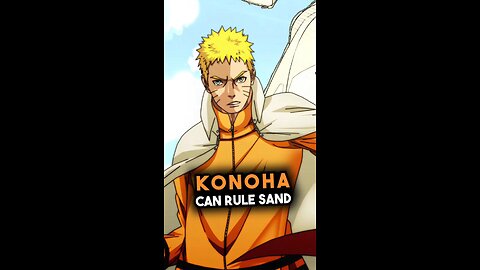 The Leaf could rule Hidden Sand ! #hiddenleafvillage #anime #naruto #foryou