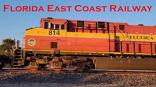 FEC Freight Trains at South Daytona Florida December 17 & 18 2022 #railfanrob #fec #trains