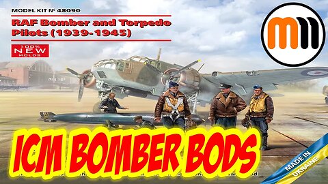 Unboxing and build of ICMs 1/48th WWII RAF Bomber and Torpedo Pilots Figure Set