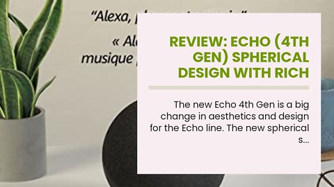 Review: Echo (4th Gen) Charcoal