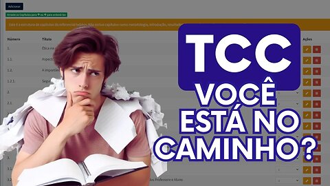 TCC no Monografis: Como saber se estou no caminho certo