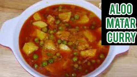 aloo matar curry recipe | matar aloo | aloo matar gravy by fiza farrukh