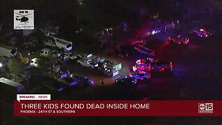 Three young children found dead at Phoenix home