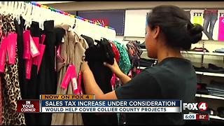 Sales tax hike considered in Collier County