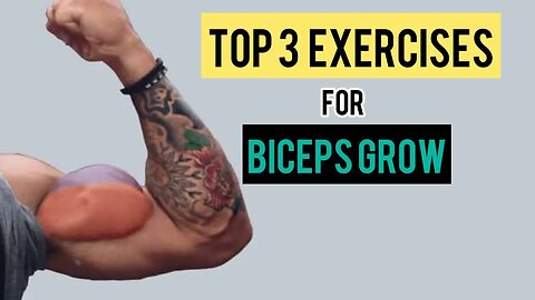 Top 3 exercises for biceps | how to grow biceps | instance workout @GauravFitz11