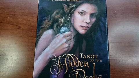 Unboxing Tarot of the Hidden Realm by Julia Jeffrey and Barbara Moore