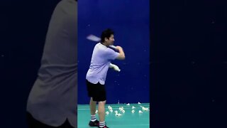 Speed and Power Drill for Badminton - Efendi Wijaya #shorts