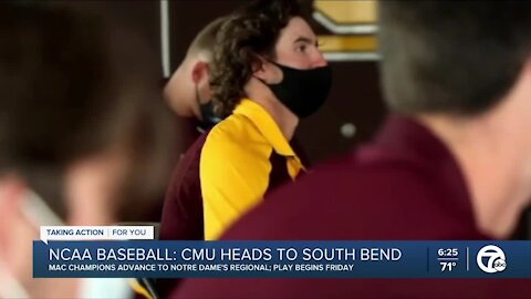 Michigan, Central Michigan to open baseball's NCAA Tournament at South Bend regional