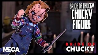 NECA Bride of Chucky Ultimate Chucky Single Figure Release @TheReviewSpot