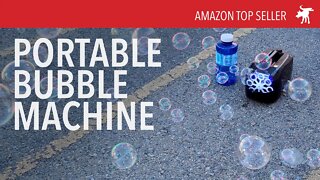 Mini Portable Bubble Machine