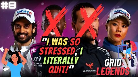 THIS RACE HAD ME STRESSIN MORE THAN MY BOSS!! #RAGEQUIT [GRID Legends] #8 #racing #gridlegends