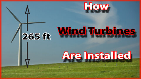 Tech Look 1st episode Wind Turbine Installation From Scratch #tech #techreview #technews