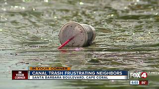 Cape neighbors ask for canal cleanup