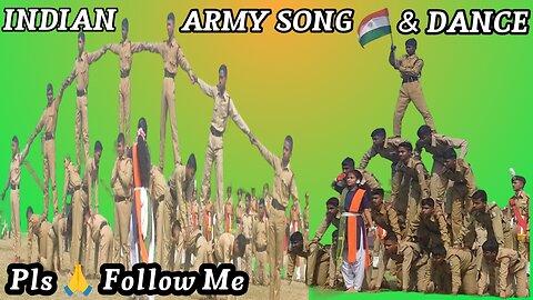 🇮🇳INDIAN ARMY SONG AND DANCE💯💥