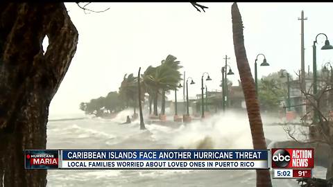 Tampa Bay residents worry about friends and family in Puerto Rico as Hurricane Maria approaches
