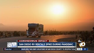San Diegans opting for RV vacations during pandemic