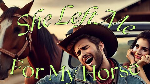 She Left Me For My Horse (acoustic version) #countrymusic #acoustic #breakupsong