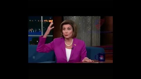 #stephencolbert questions #nancypelosi on #certainty of #election