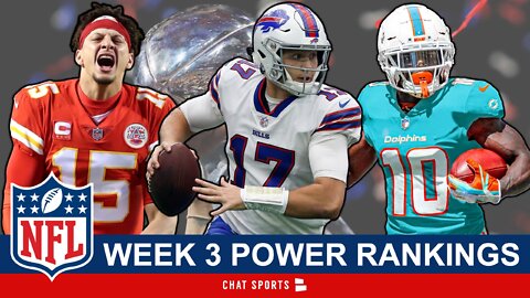 NFL Power Rankings: All 32 Teams After Week 2