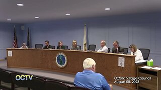 Oxford Village Council 8/08/23