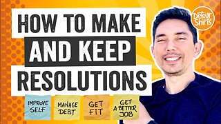 How to Make and Keep Resolutions!! What I ACTUALLY do to keep mine. Get your goals to stick in 2021.