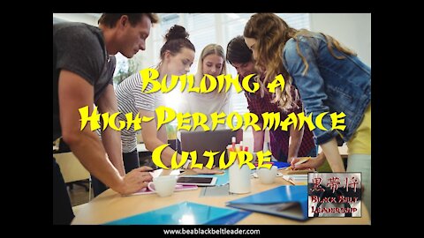 How to Build a High-Performance Culture
