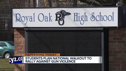 Metro Detroit students planning walkouts for stricter gun laws on Friday