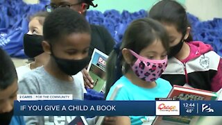 If You Give a Child a Book donations being given out Friday