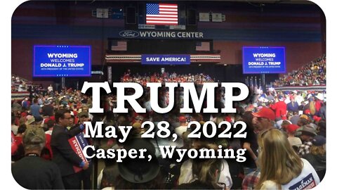 Trump grinds Cheney to RINO dust in Casper Wyoming 5/28/22