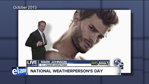 News 5 pays tribute to Chief Meteorologist Mark Johnson on National Weatherperson's Day