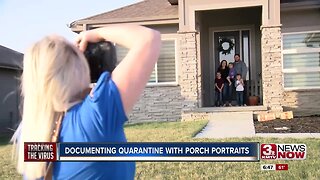 Documenting quarantine with porch portraits