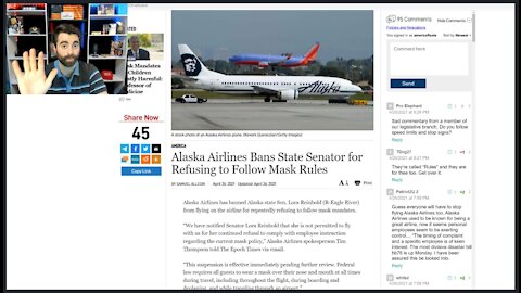 WTF? Airlines Banning Senators For Questioning Mask Policies!
