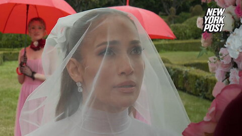 Jennifer Lopez's new wedding-themed video 'Can't Get Enough'