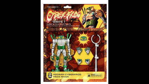 Cyberfrog Action Figure Campaign