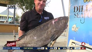 Dilly Seafood truck featured at Celebration Park Naples