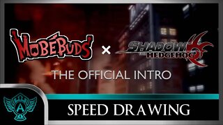 New Intro format Look - A.T. Andrei Thomas - Speed Drawing Mobebuds X Shadow The Hedgehog