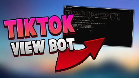 TikTok View Bot WORKIMG 2022 !