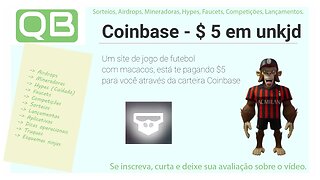 CanalQb - Airdrop - Wallet Coinbase - $ 5 dólares em unkjd - rede Base